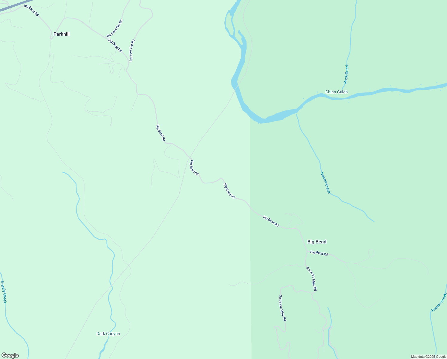 map of restaurants, bars, coffee shops, grocery stores, and more near 4939 Big Bend Road in Oroville