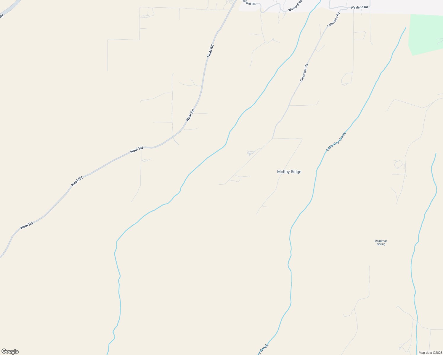 map of restaurants, bars, coffee shops, grocery stores, and more near 4285 Calernbar Road in Paradise