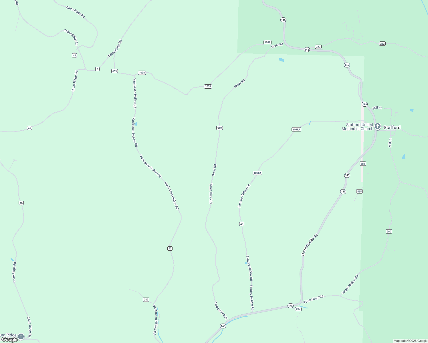 map of restaurants, bars, coffee shops, grocery stores, and more near 42500 Township Road 660 in Lewisville