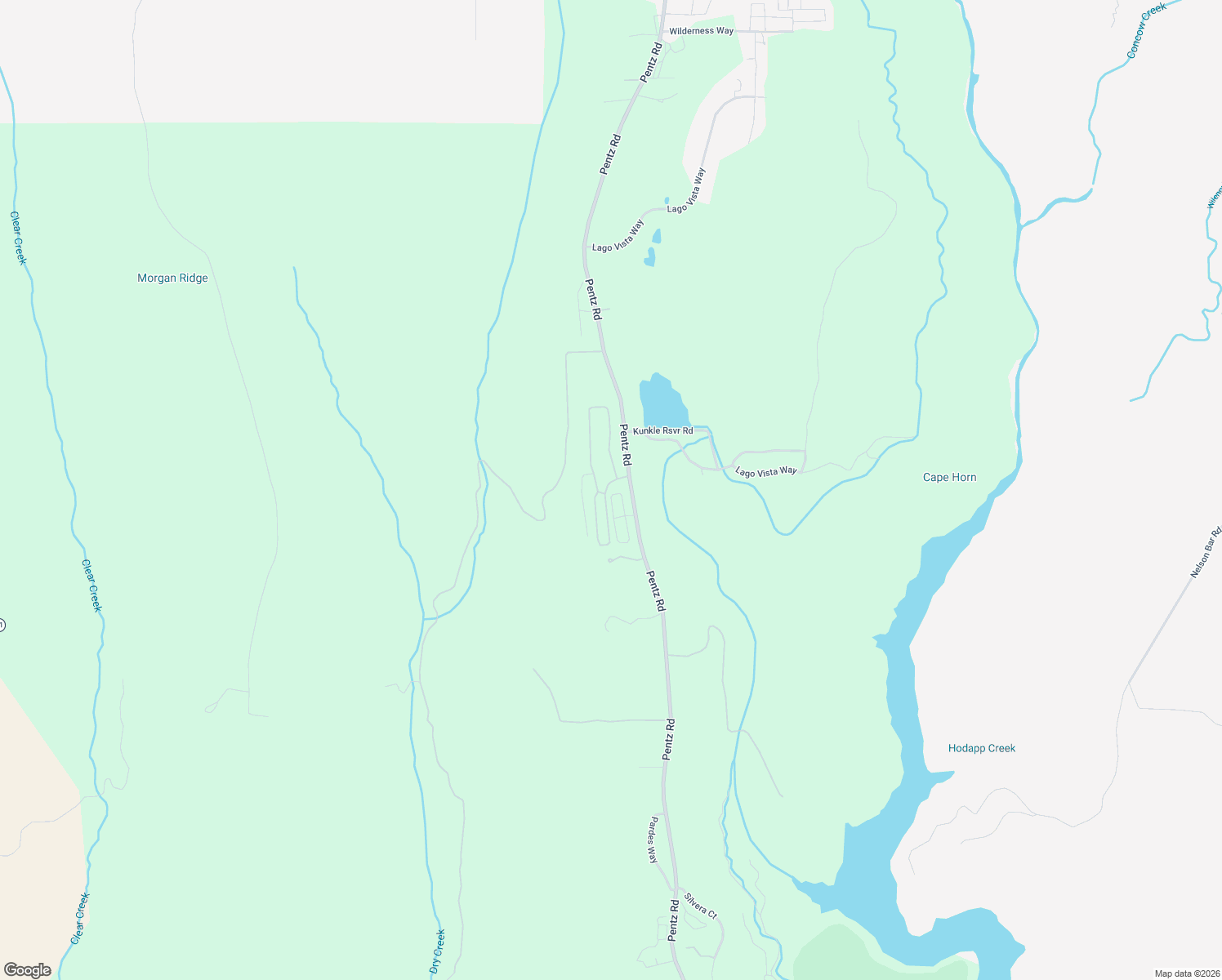 map of restaurants, bars, coffee shops, grocery stores, and more near 4525 Sierra Del Sol in Paradise
