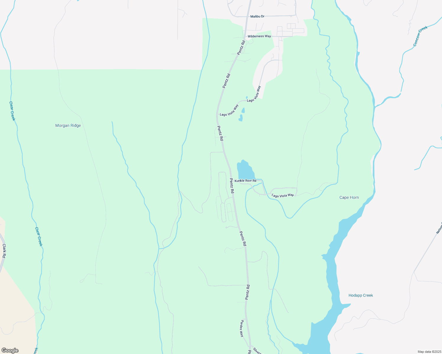 map of restaurants, bars, coffee shops, grocery stores, and more near 4477 Sierra Del Sol in Paradise