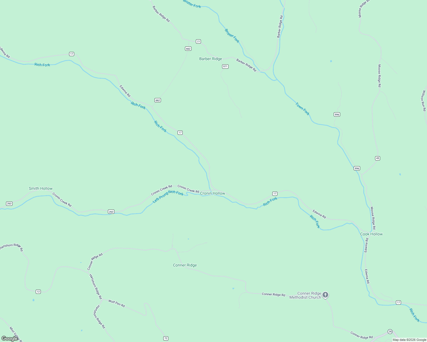 map of restaurants, bars, coffee shops, grocery stores, and more near 35580 Edwina Road in Woodsfield