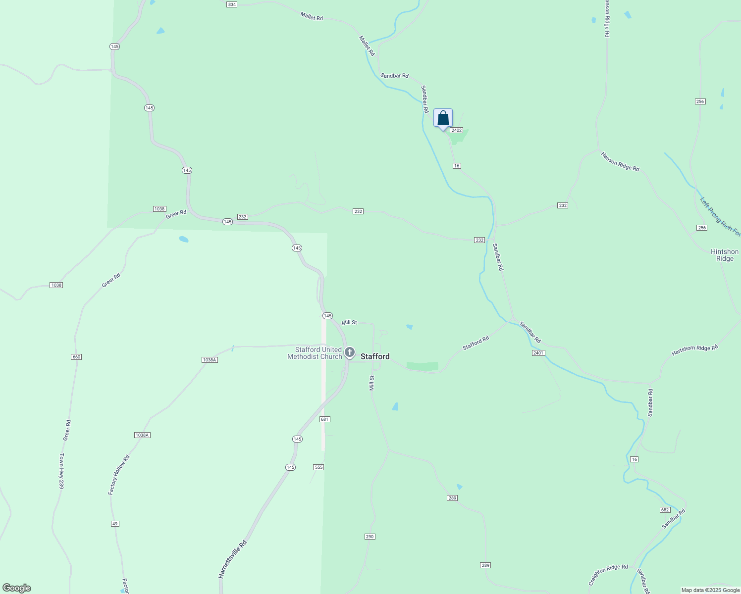 map of restaurants, bars, coffee shops, grocery stores, and more near in Stafford