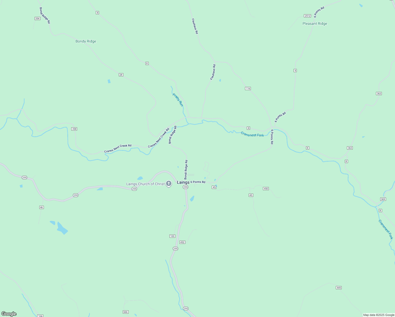 map of restaurants, bars, coffee shops, grocery stores, and more near in Laings