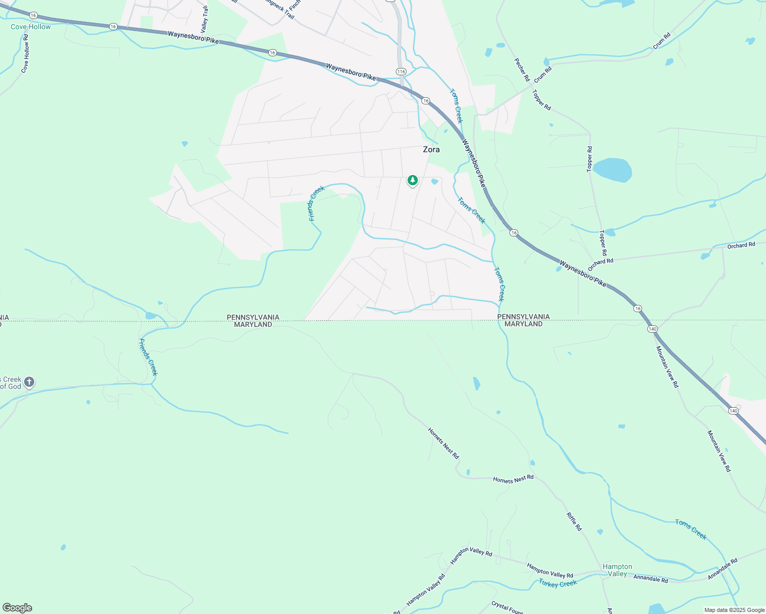 map of restaurants, bars, coffee shops, grocery stores, and more near 52 Mason Dixon Trail in Fairfield