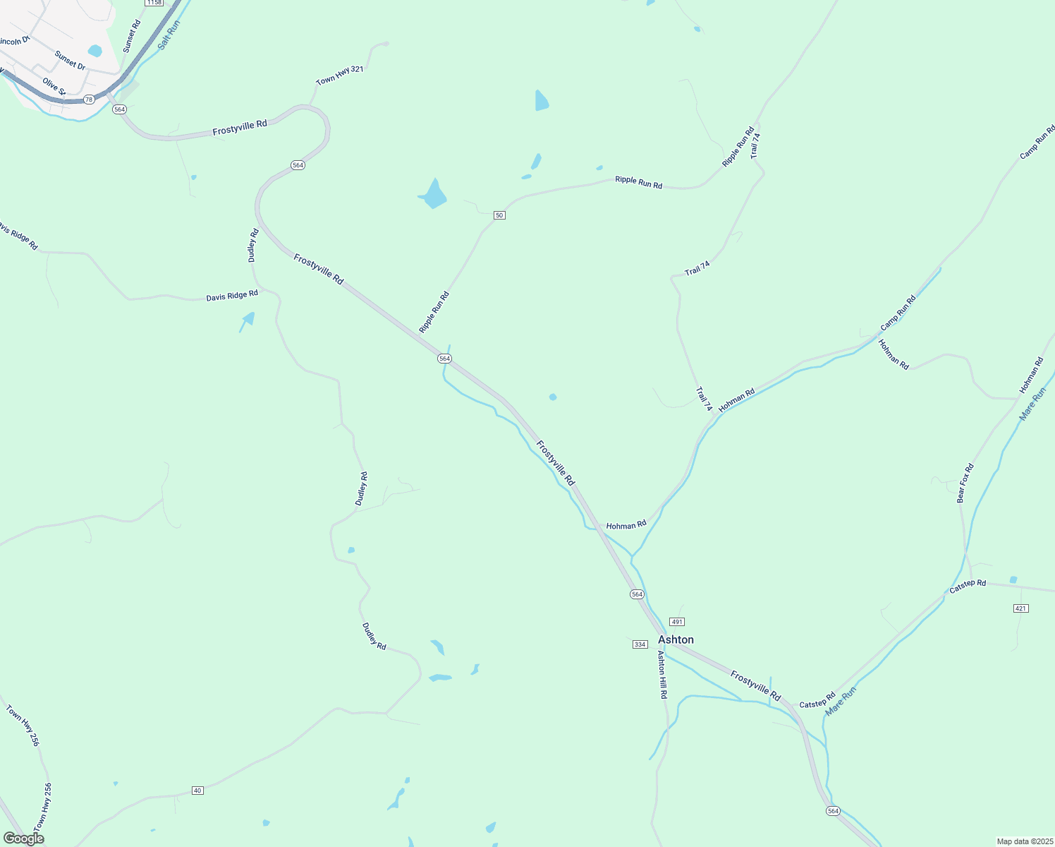 map of restaurants, bars, coffee shops, grocery stores, and more near 19902 Frostyville Road in Caldwell