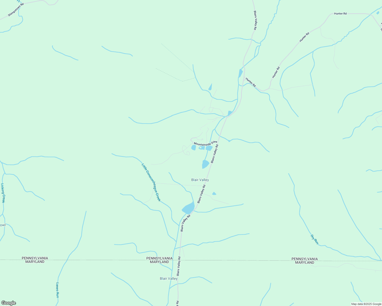 map of restaurants, bars, coffee shops, grocery stores, and more near 14064 Maple Way in Mercersburg