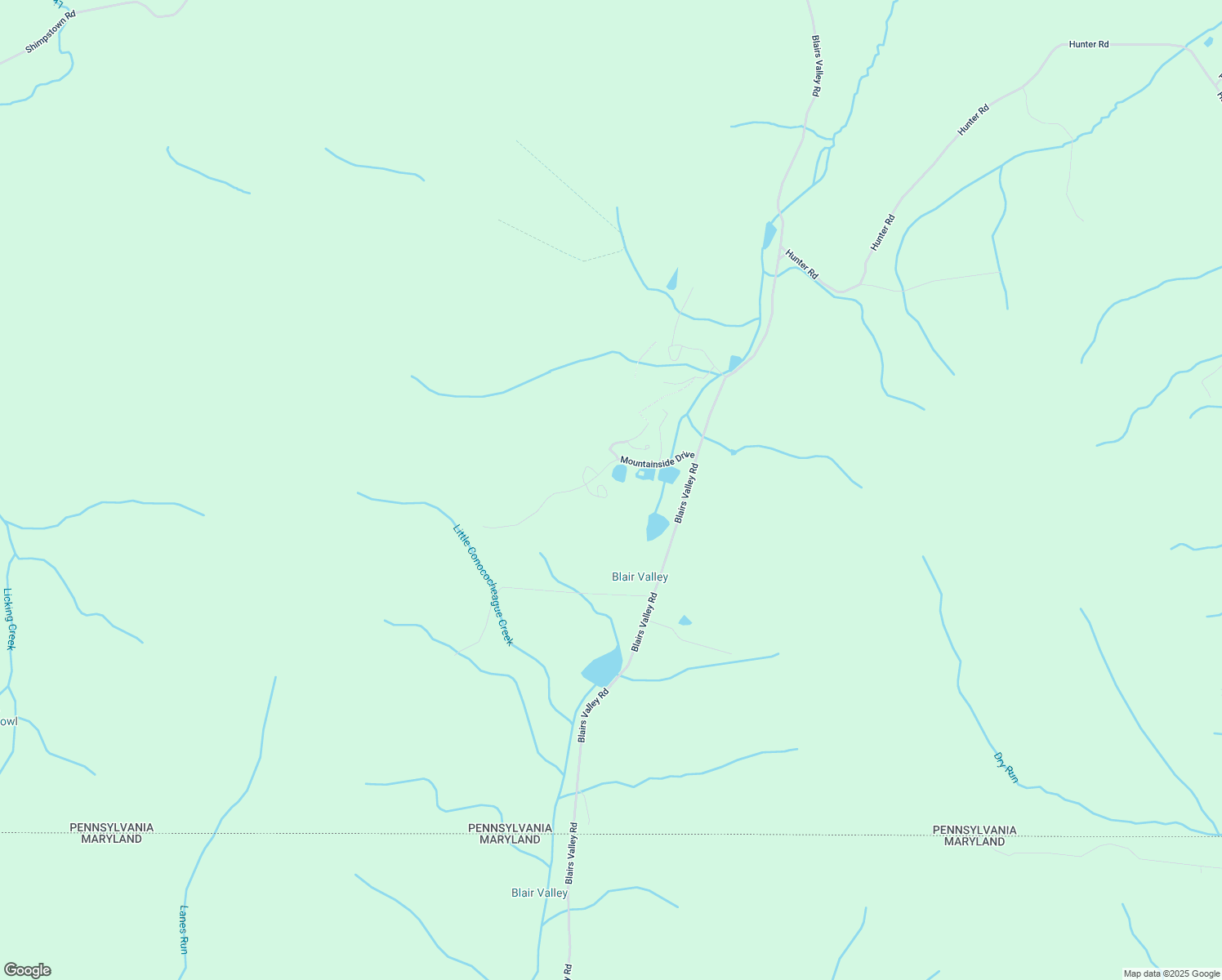 map of restaurants, bars, coffee shops, grocery stores, and more near 14064 Maple Way in Mercersburg