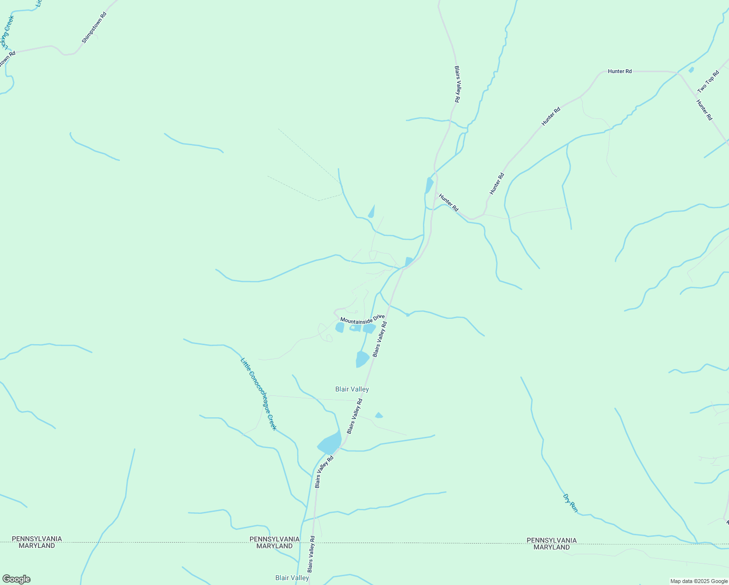 map of restaurants, bars, coffee shops, grocery stores, and more near 14175 Northern Lights Drive in Mercersburg