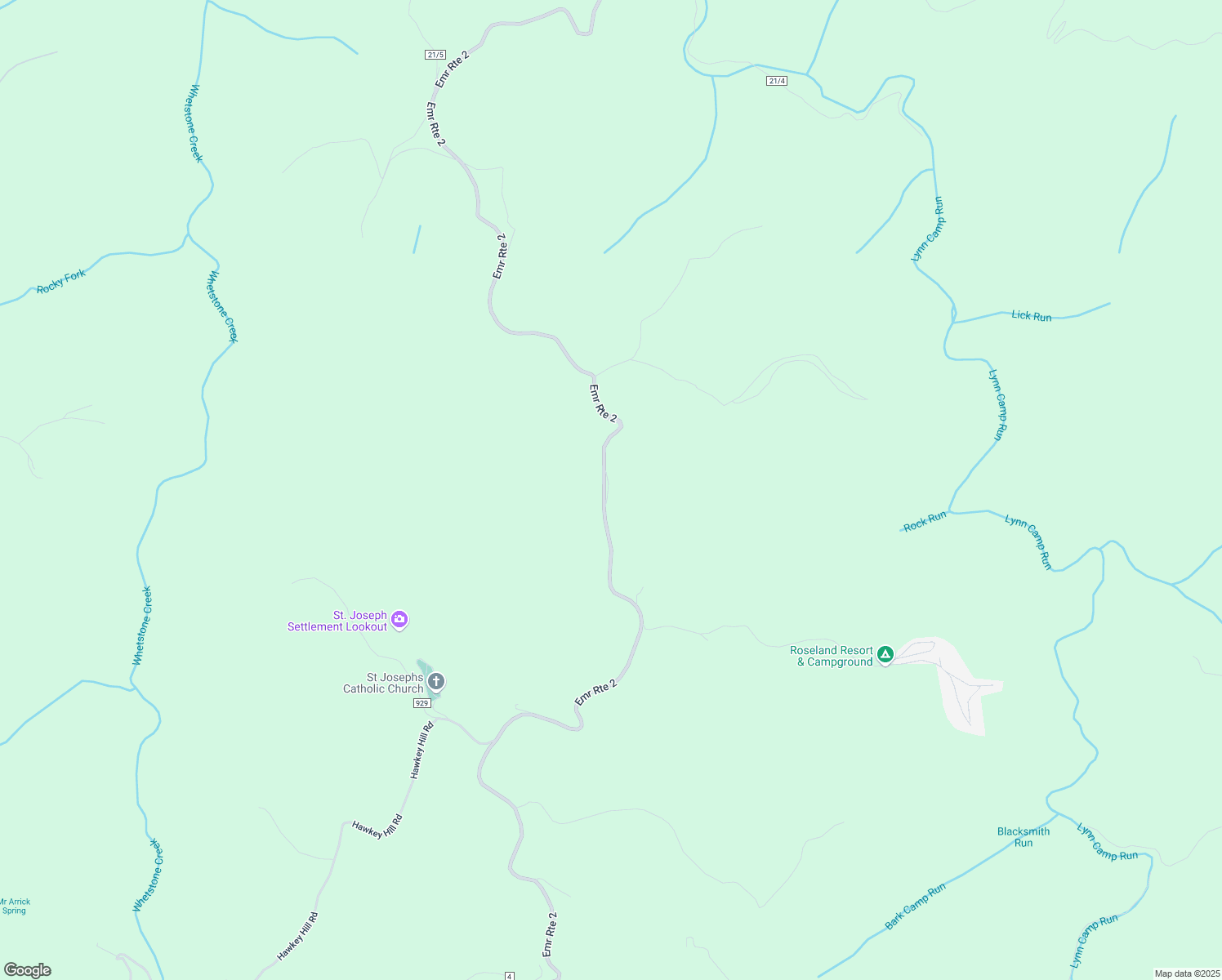 map of restaurants, bars, coffee shops, grocery stores, and more near Emr Route 2 in Proctor