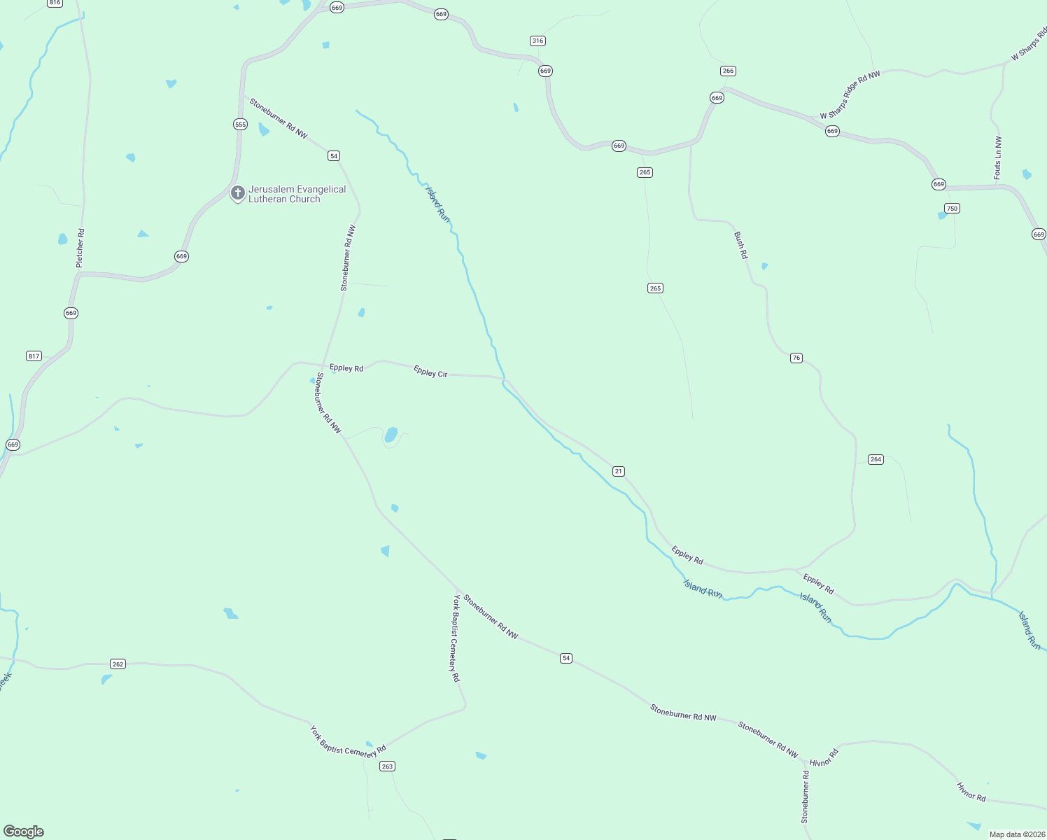 map of restaurants, bars, coffee shops, grocery stores, and more near 9307-9571 West Eppley Road Northwest in Crooksville