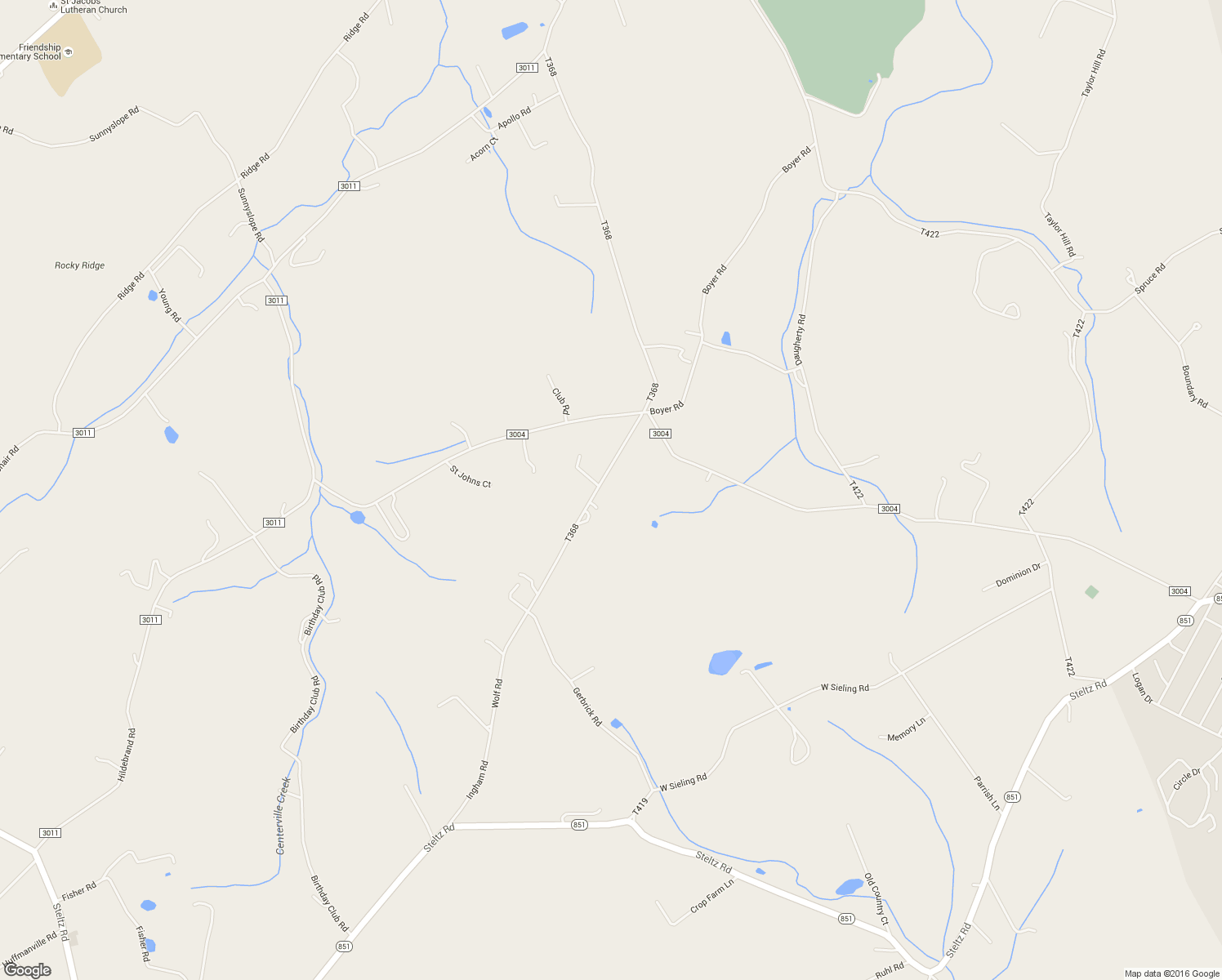 map of restaurants, bars, coffee shops, grocery stores, and more near 14163 Ingham Road in New Freedom