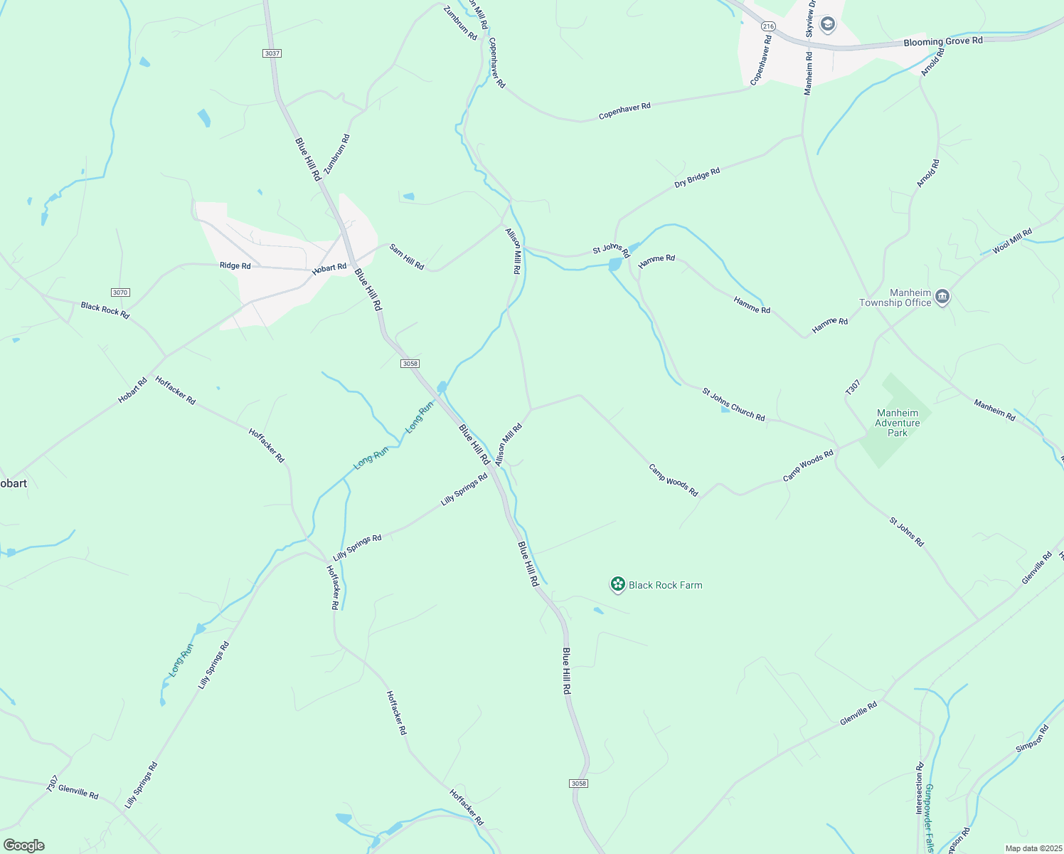 map of restaurants, bars, coffee shops, grocery stores, and more near 6126 Allison Mill Road in Glenville