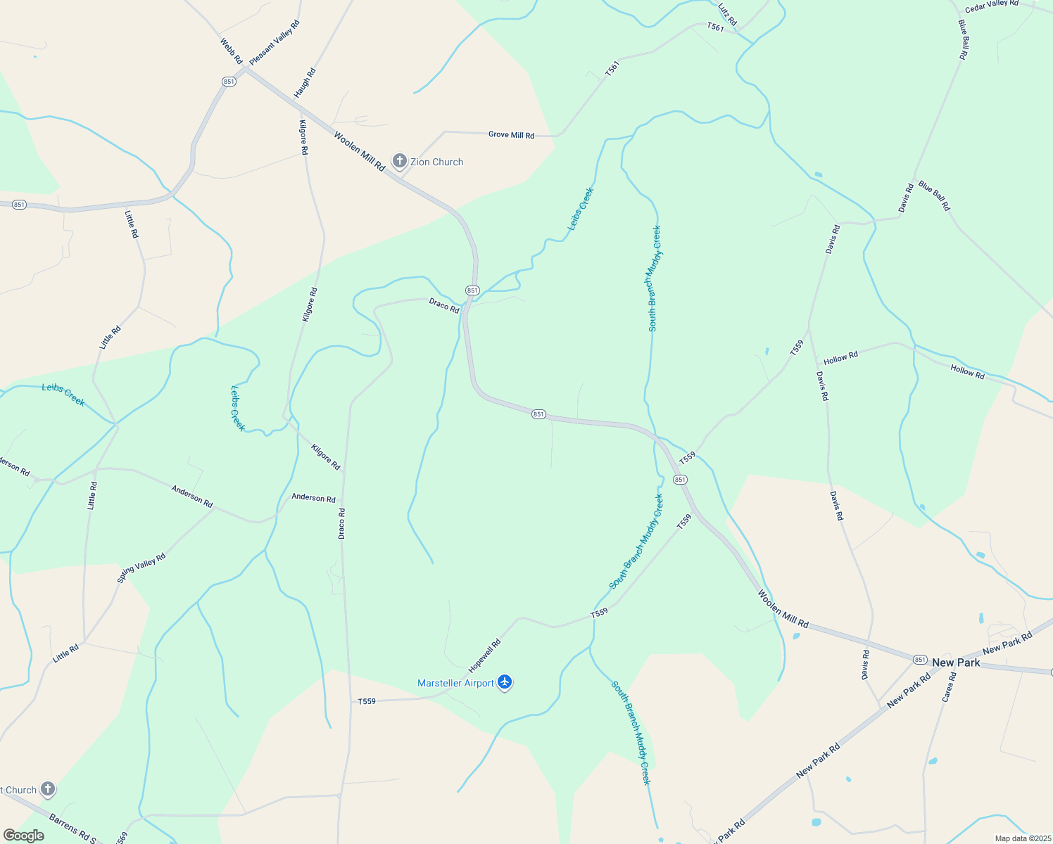 map of restaurants, bars, coffee shops, grocery stores, and more near 876 Woolen Mill Rd in Stewartstown