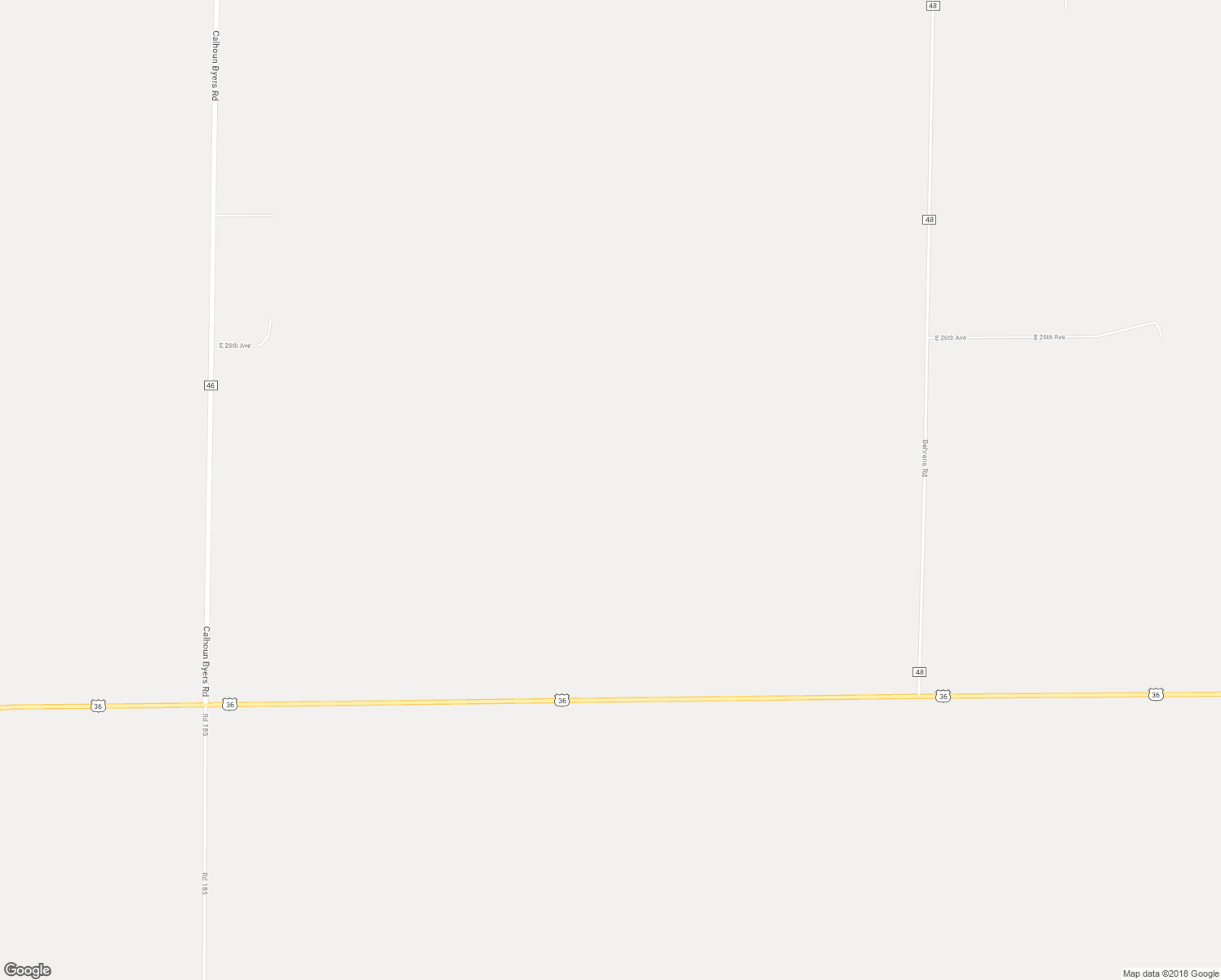 map of restaurants, bars, coffee shops, grocery stores, and more near 2105 Timberlake Road in Byers