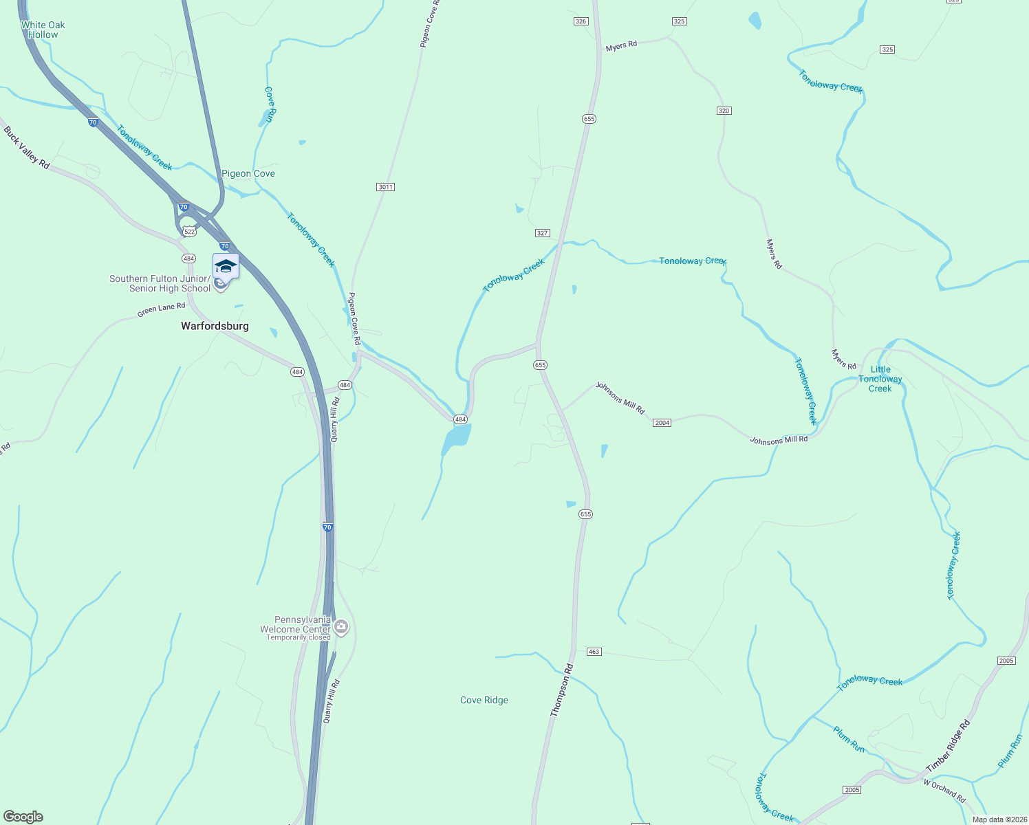 map of restaurants, bars, coffee shops, grocery stores, and more near 208 Cliff Creek Lane in Needmore