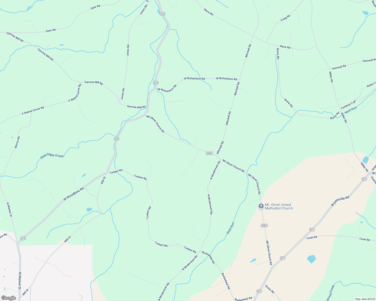 map of restaurants, bars, coffee shops, grocery stores, and more near 290 Mount Olivet Church Road in Airville