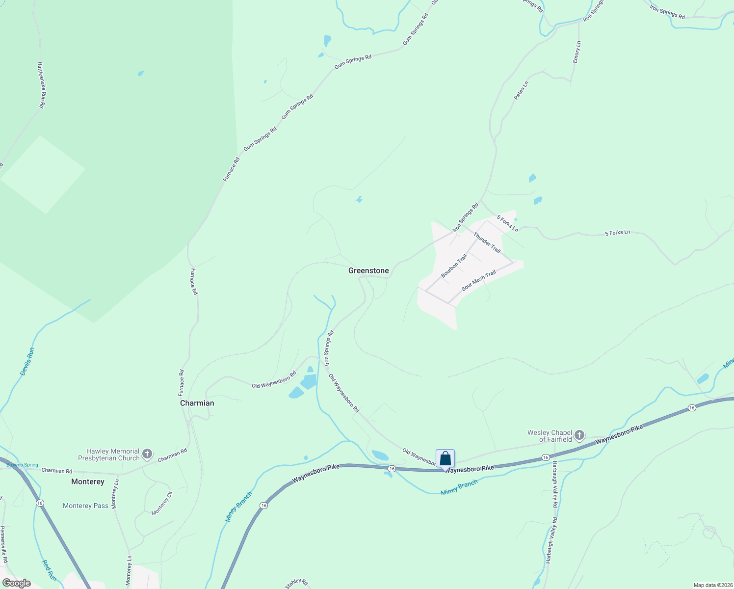 map of restaurants, bars, coffee shops, grocery stores, and more near 2560 Iron Springs Road in Fairfield