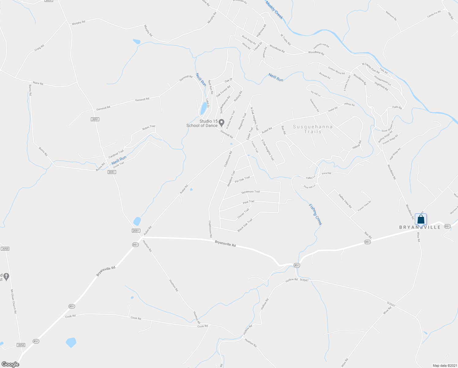 map of restaurants, bars, coffee shops, grocery stores, and more near 27 Pin Oak Trail in Delta