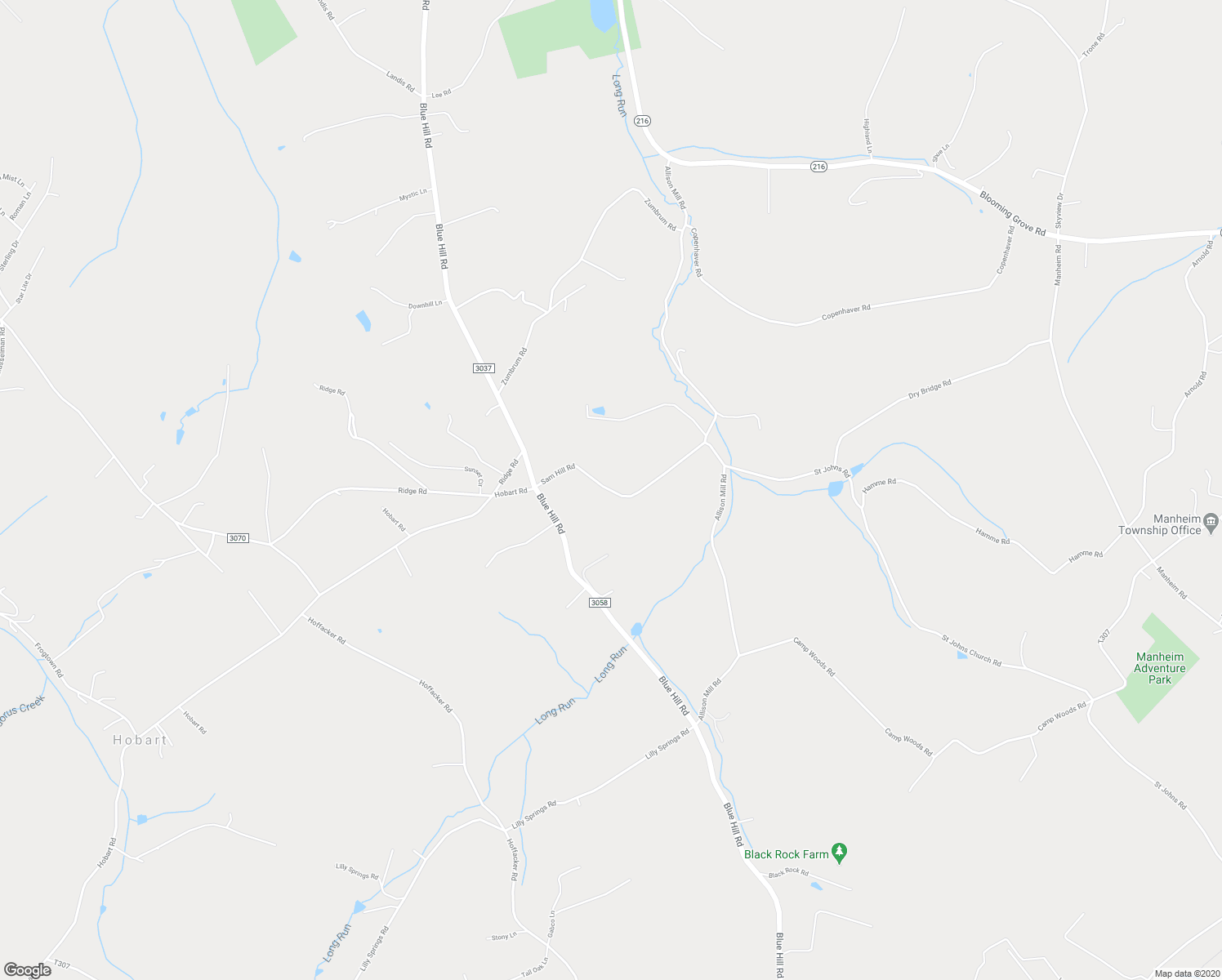 map of restaurants, bars, coffee shops, grocery stores, and more near 3065 Sam Hill Road in Glenville