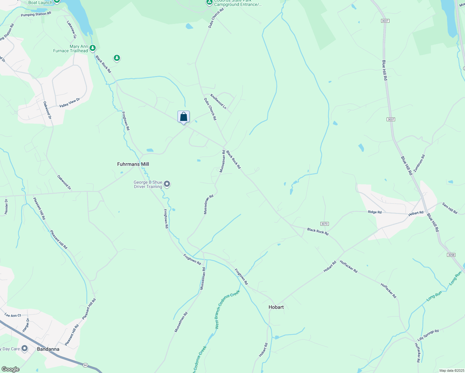 map of restaurants, bars, coffee shops, grocery stores, and more near 102 Musselman Road in Hanover
