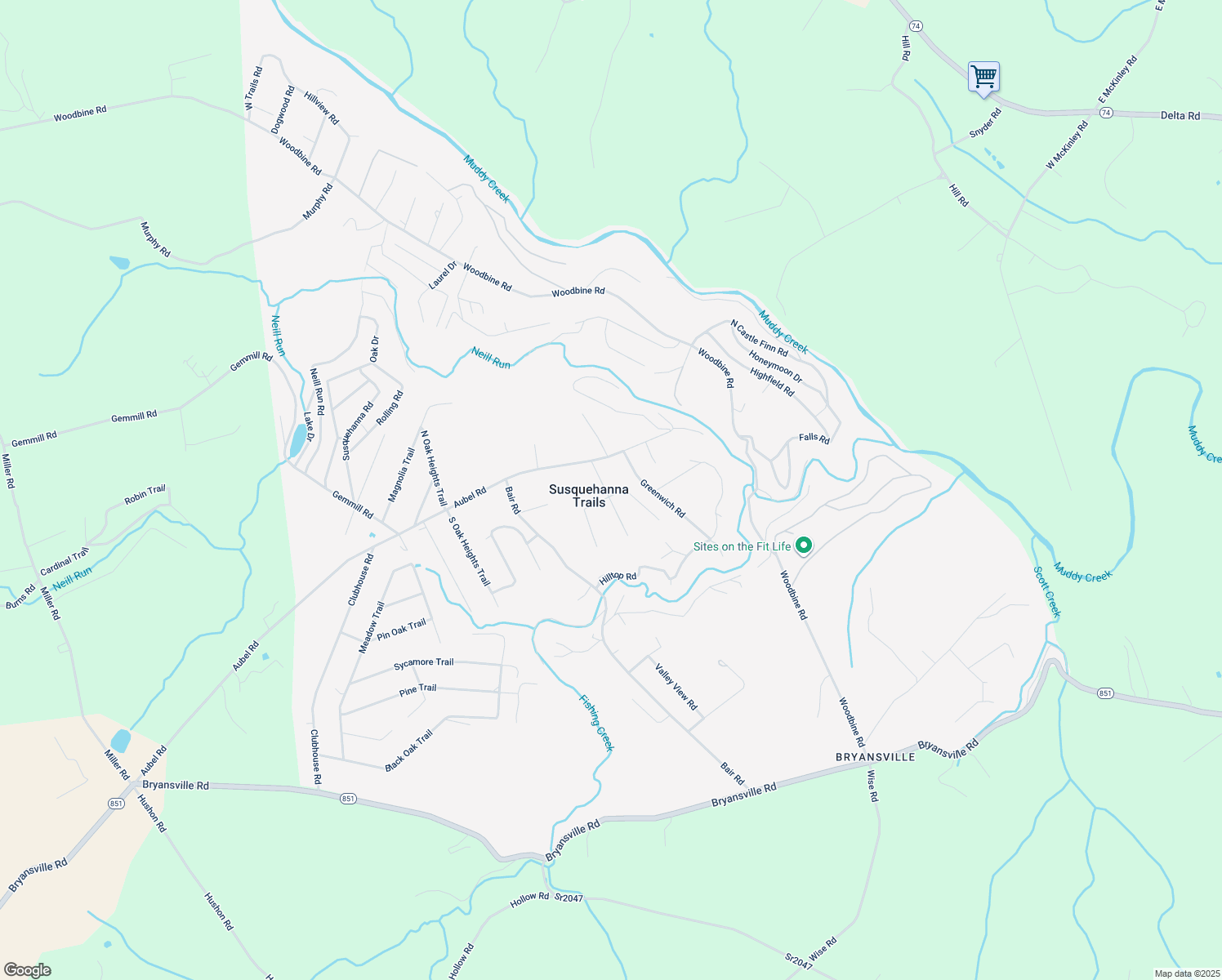 map of restaurants, bars, coffee shops, grocery stores, and more near 49 Jonquil Road in Delta