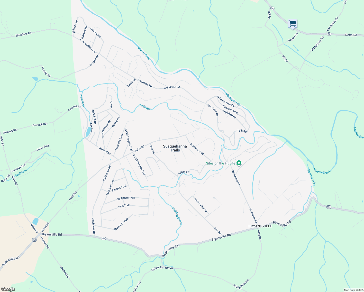 map of restaurants, bars, coffee shops, grocery stores, and more near 49 Jonquil Road in Delta