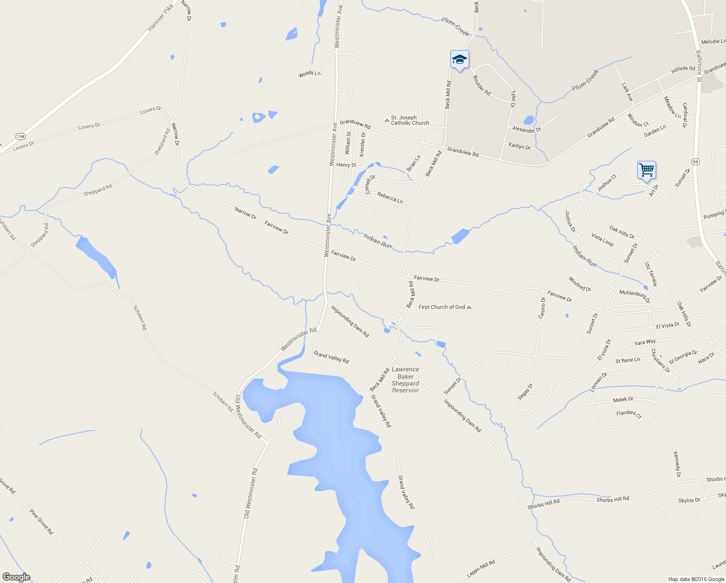 map of restaurants, bars, coffee shops, grocery stores, and more near 788 Fairview Dr in Hanover
