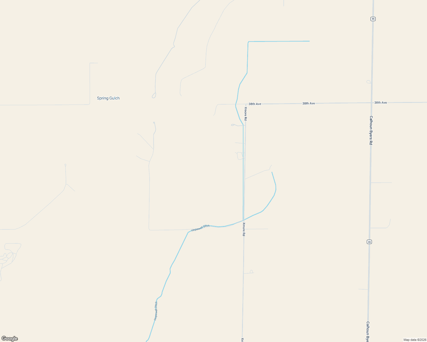 map of restaurants, bars, coffee shops, grocery stores, and more near 3161 Xmore Road in Byers