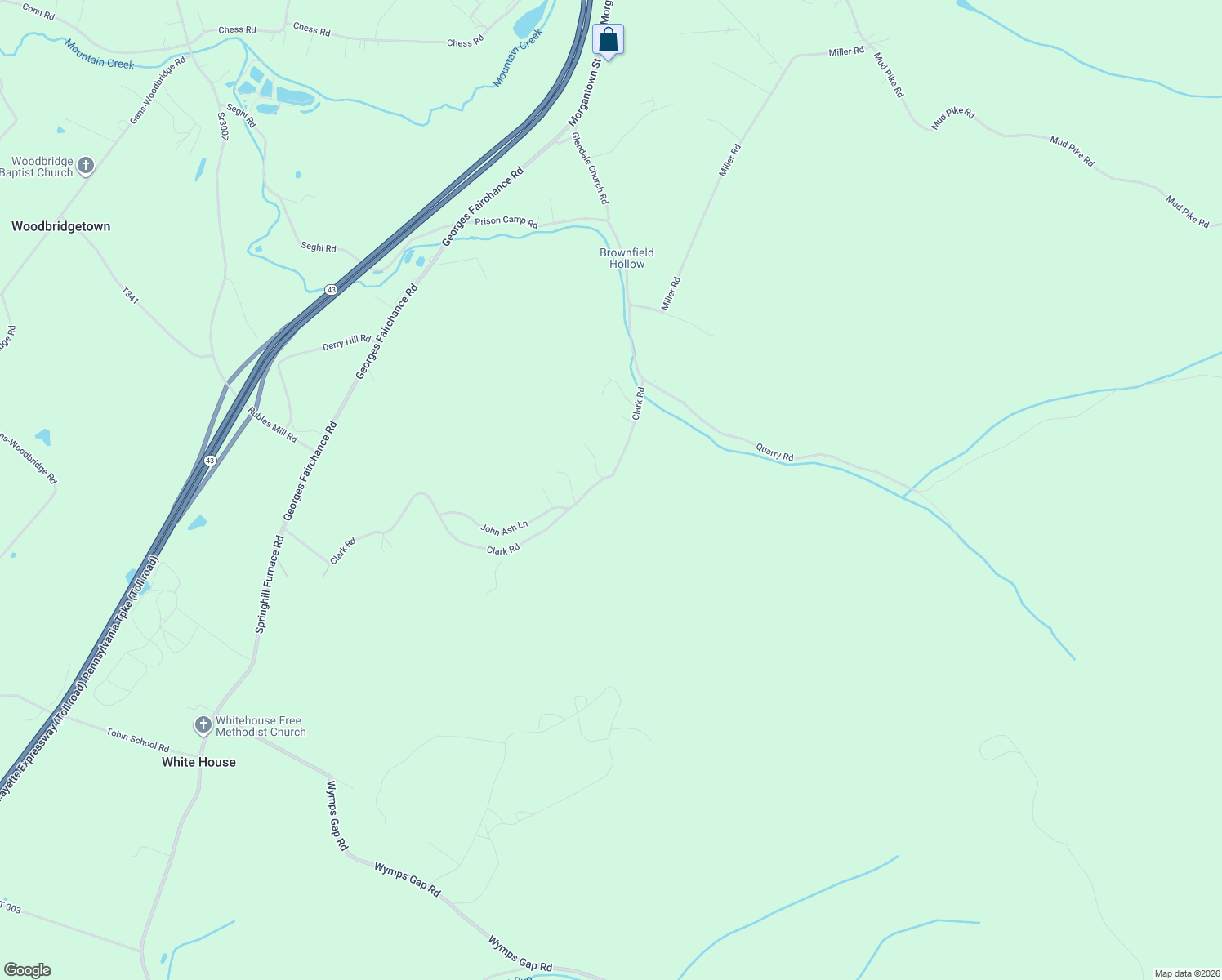 map of restaurants, bars, coffee shops, grocery stores, and more near 161 Clark Rd in Smithfield