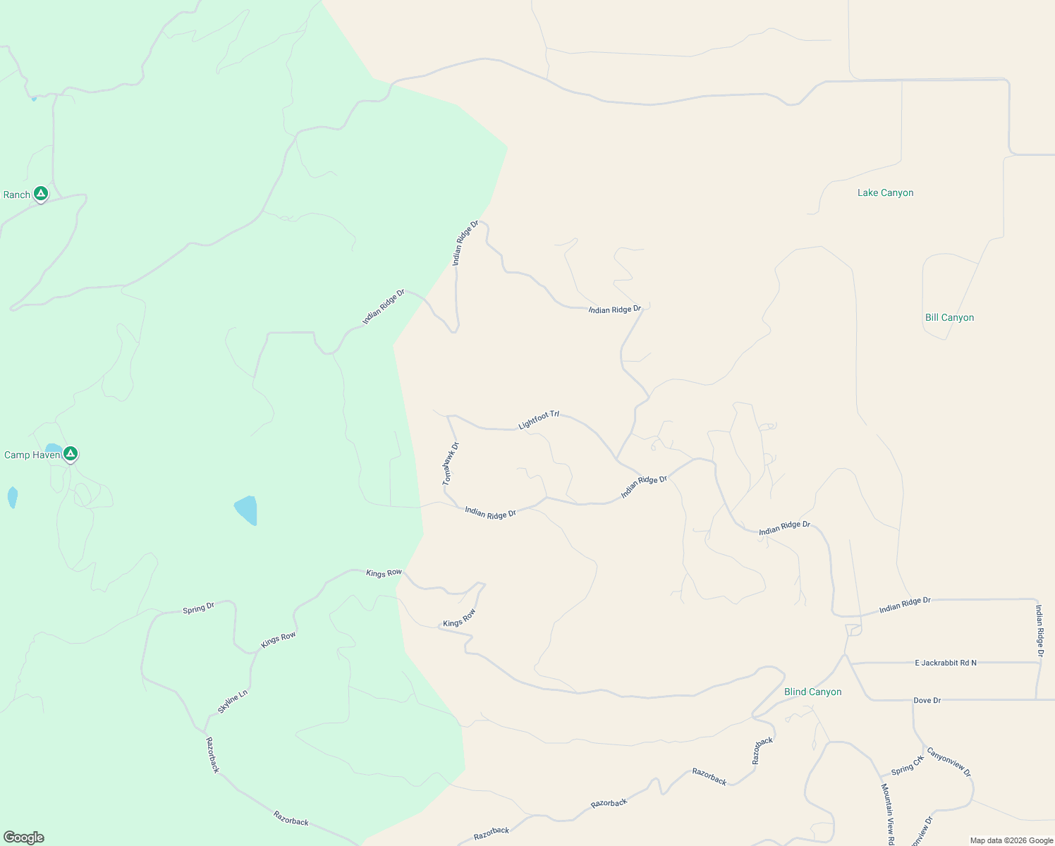 map of restaurants, bars, coffee shops, grocery stores, and more near Lightfoot Trail in Sanpete County
