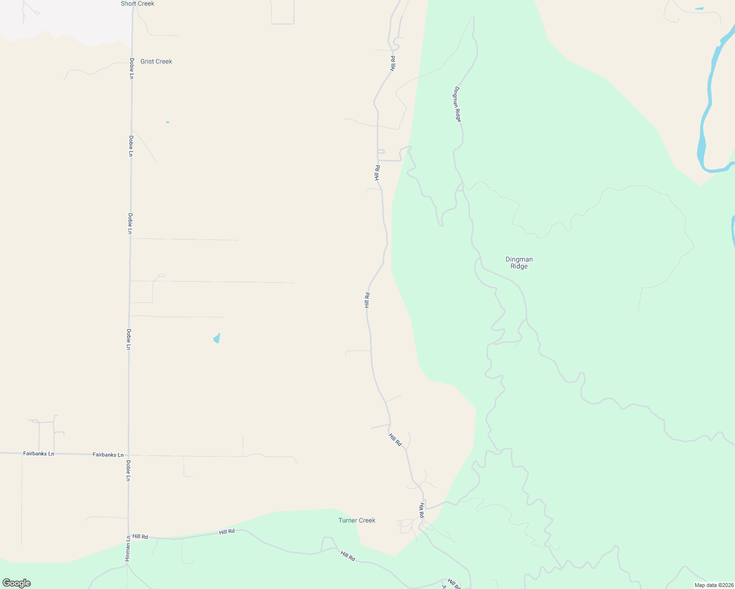 map of restaurants, bars, coffee shops, grocery stores, and more near Hill Road in Covelo