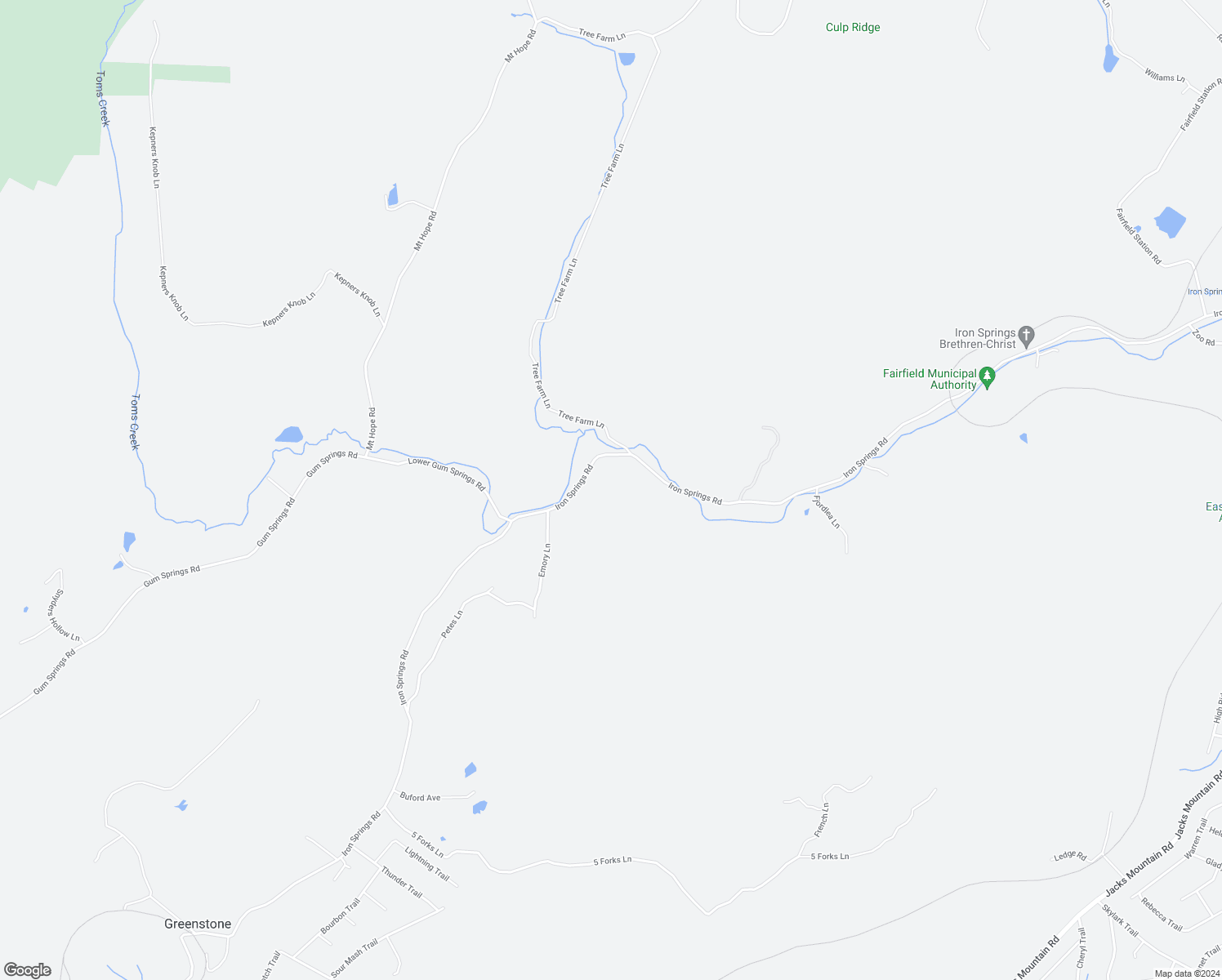 map of restaurants, bars, coffee shops, grocery stores, and more near 1476 Iron Springs Road in Fairfield