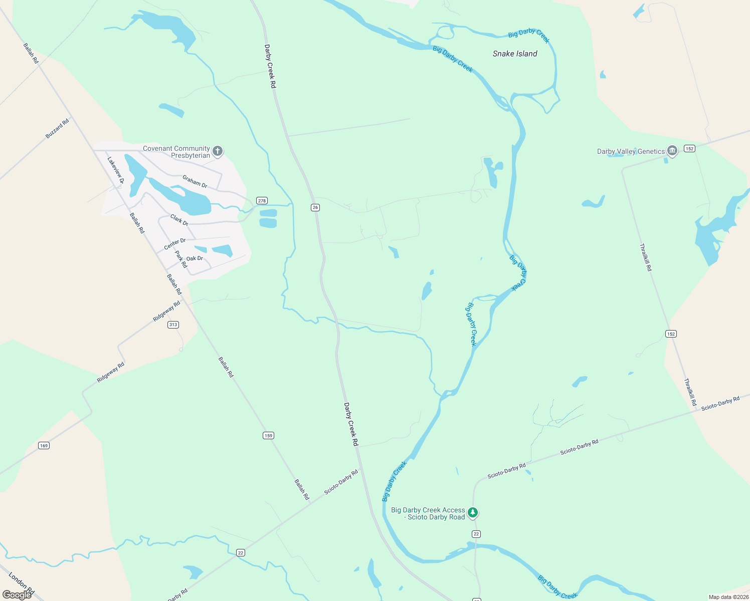 map of restaurants, bars, coffee shops, grocery stores, and more near 11834 Darby Creek Road in Orient
