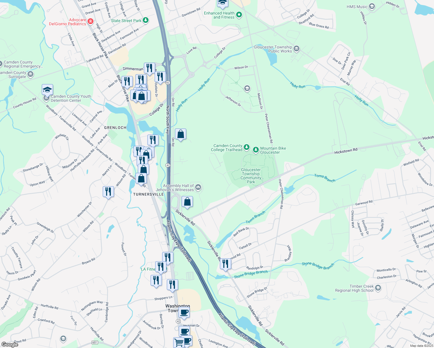 518 Loch Lomond Drive, Sicklerville NJ Walk Score