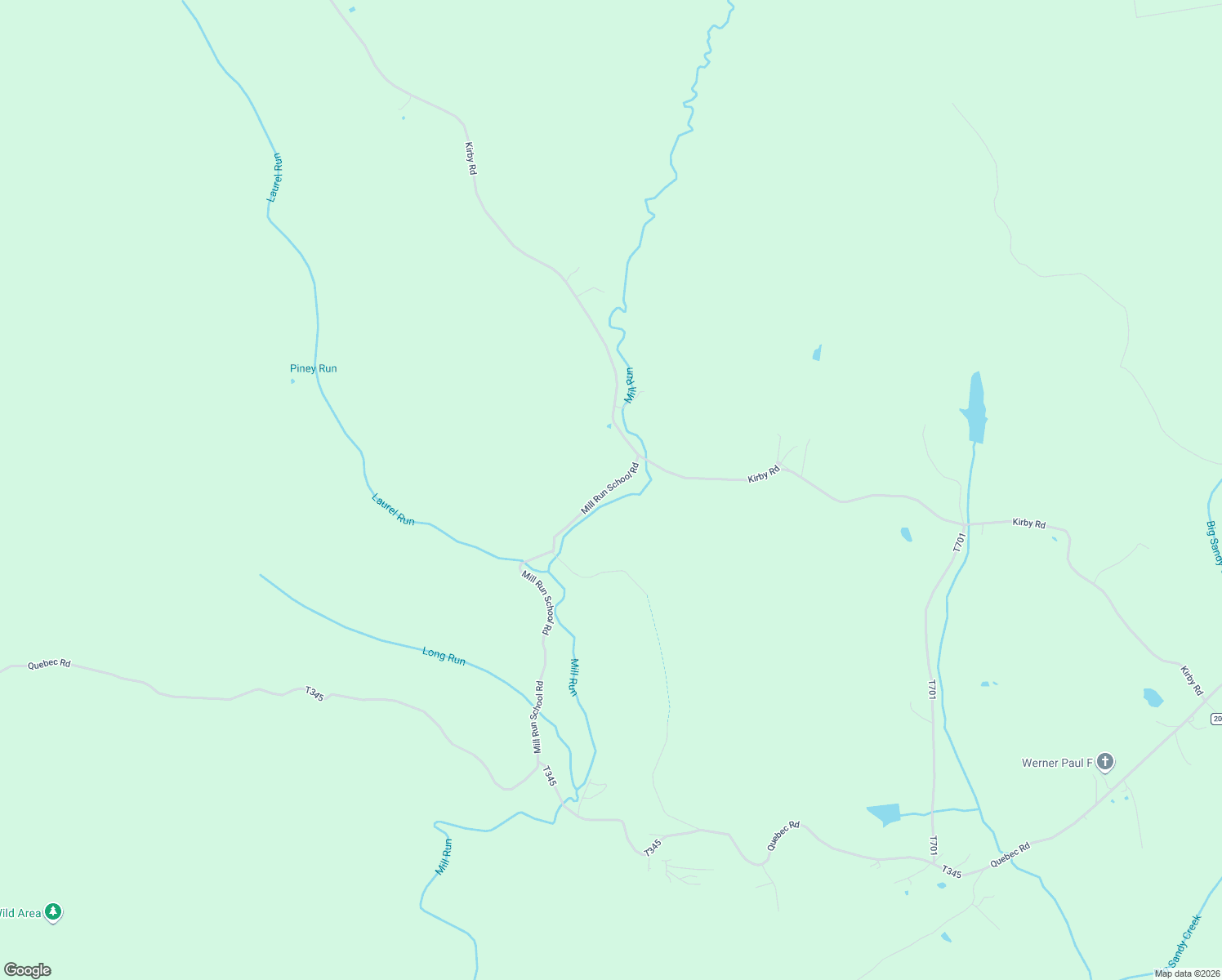map of restaurants, bars, coffee shops, grocery stores, and more near 122 Mill Run School Road in Farmington