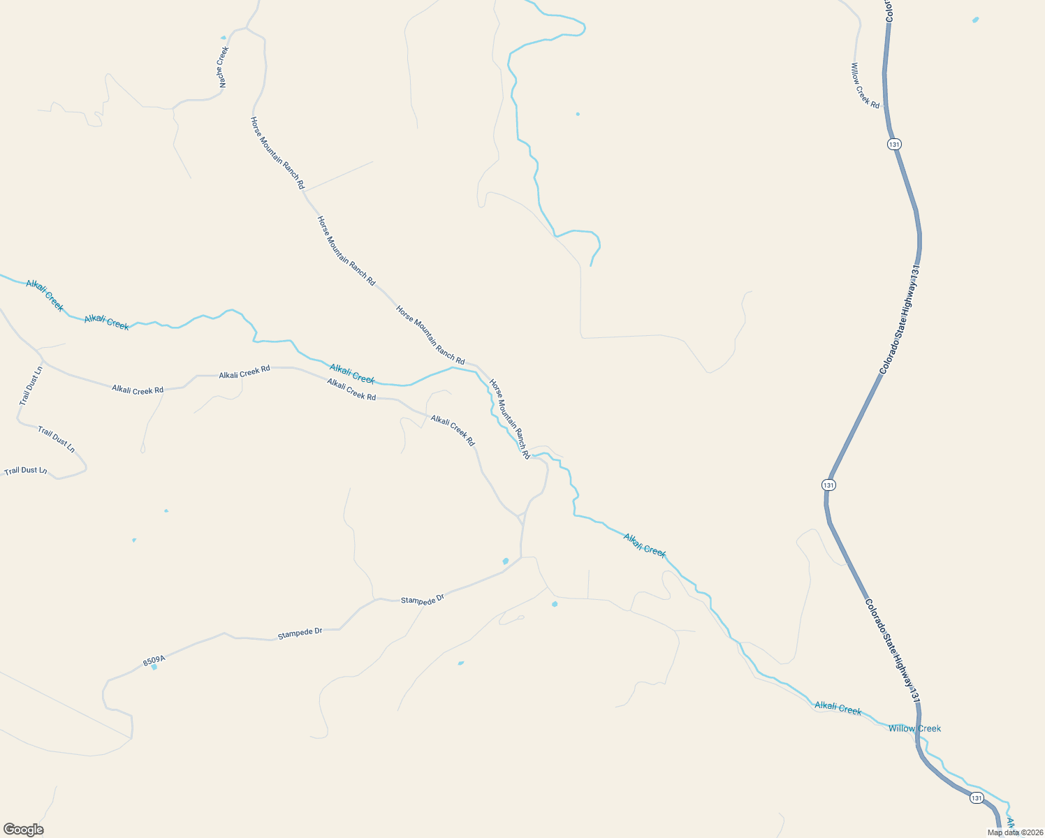 map of restaurants, bars, coffee shops, grocery stores, and more near 387 Horse Mountain Ranch Road in Bond
