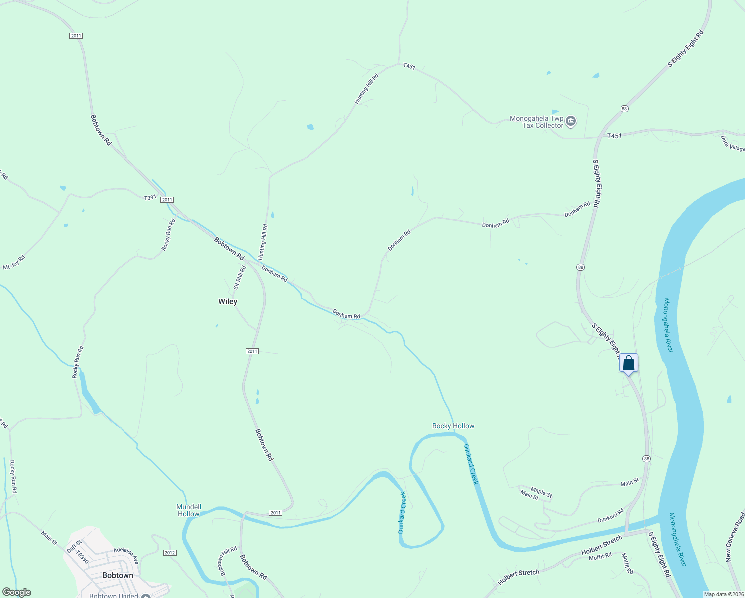 map of restaurants, bars, coffee shops, grocery stores, and more near 259 Donham Road in Greensboro