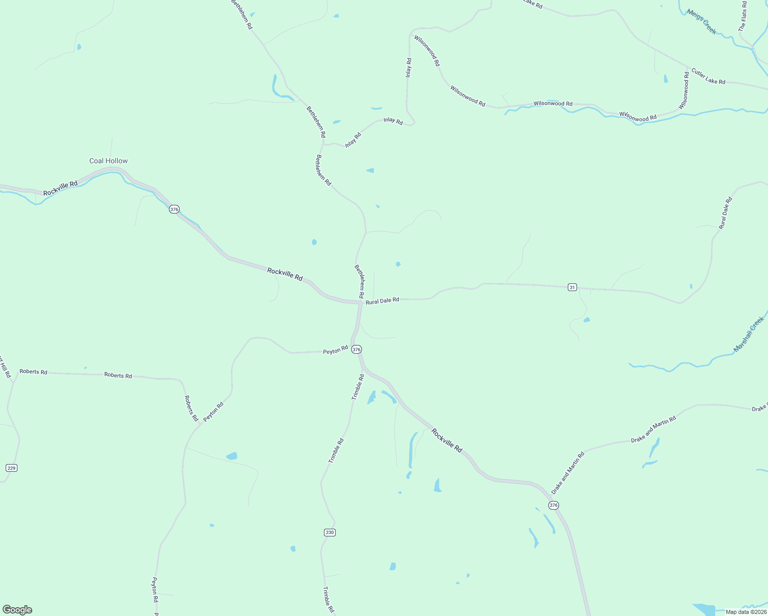 map of restaurants, bars, coffee shops, grocery stores, and more near 8560 Rural Dale Road in Blue Rock