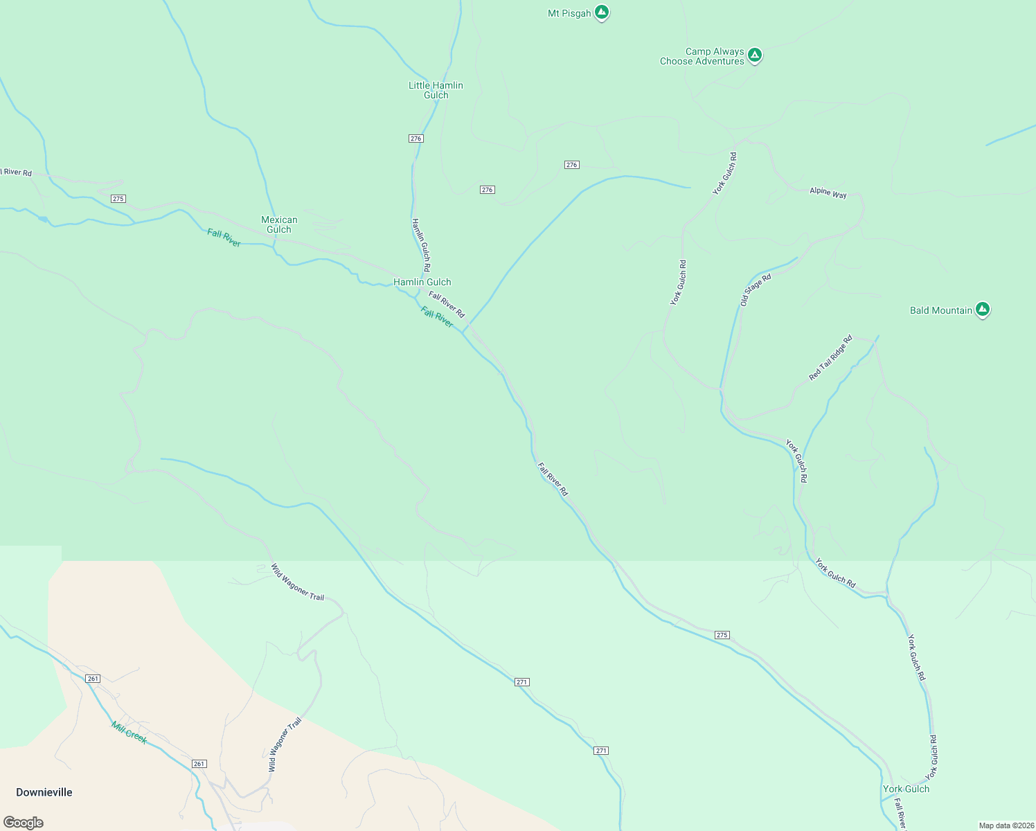 map of restaurants, bars, coffee shops, grocery stores, and more near 2895 Fall River Road in Idaho Springs