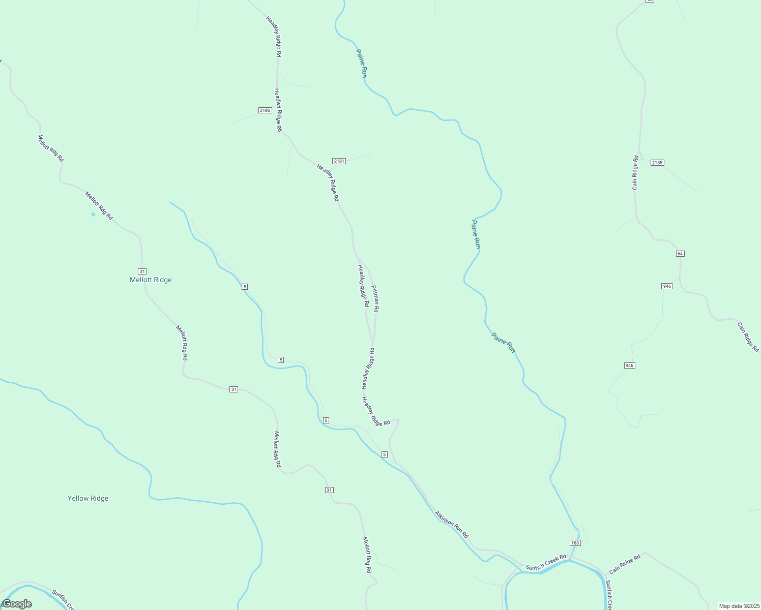 map of restaurants, bars, coffee shops, grocery stores, and more near 48680 Pittman Road in Beallsville