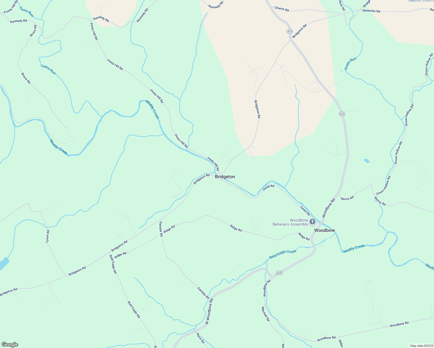 map of restaurants, bars, coffee shops, grocery stores, and more near 772 Bridgeton Road in Airville