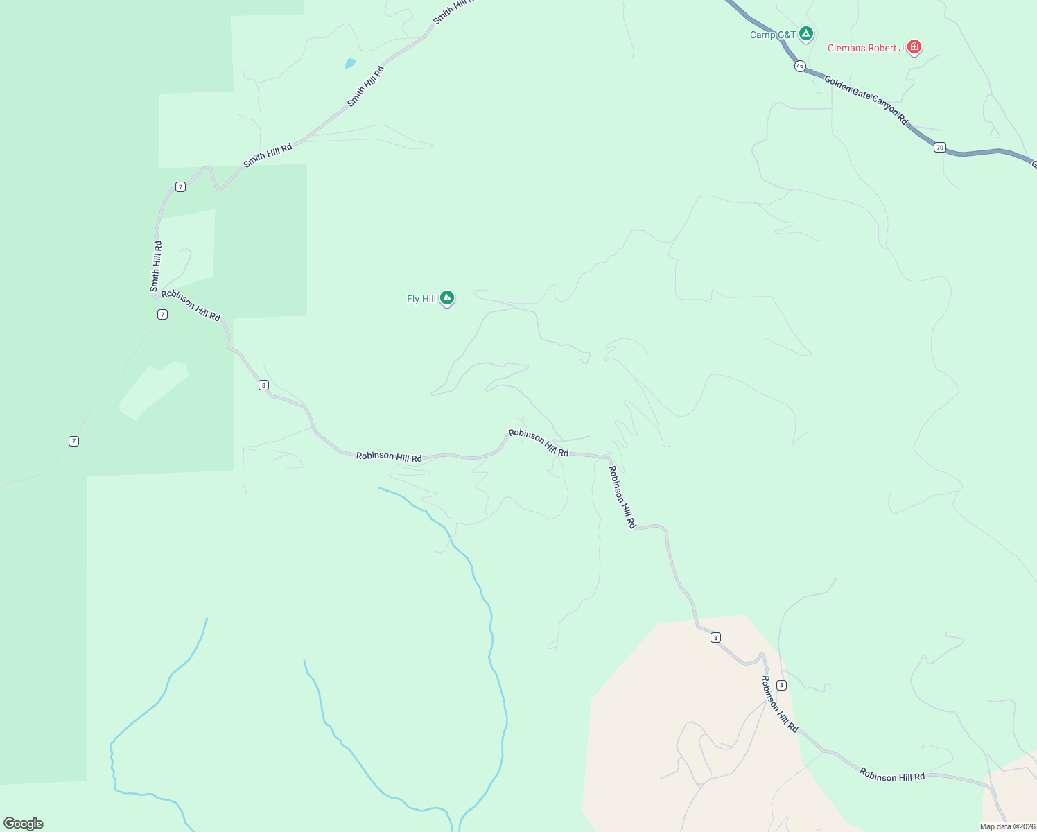 map of restaurants, bars, coffee shops, grocery stores, and more near 1553 Robinson Hill Road in Golden