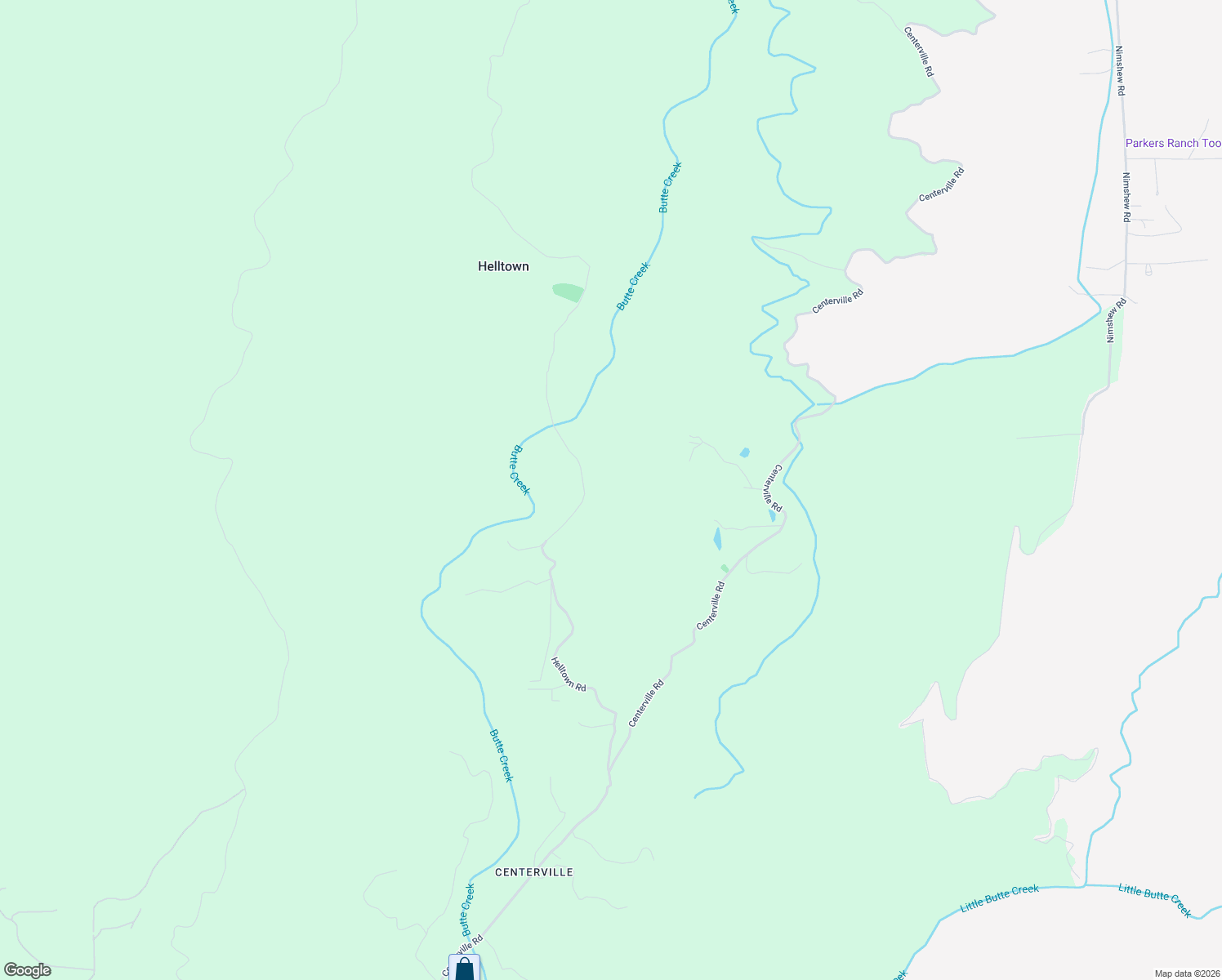 map of restaurants, bars, coffee shops, grocery stores, and more near 13566 Helltown Road in Chico