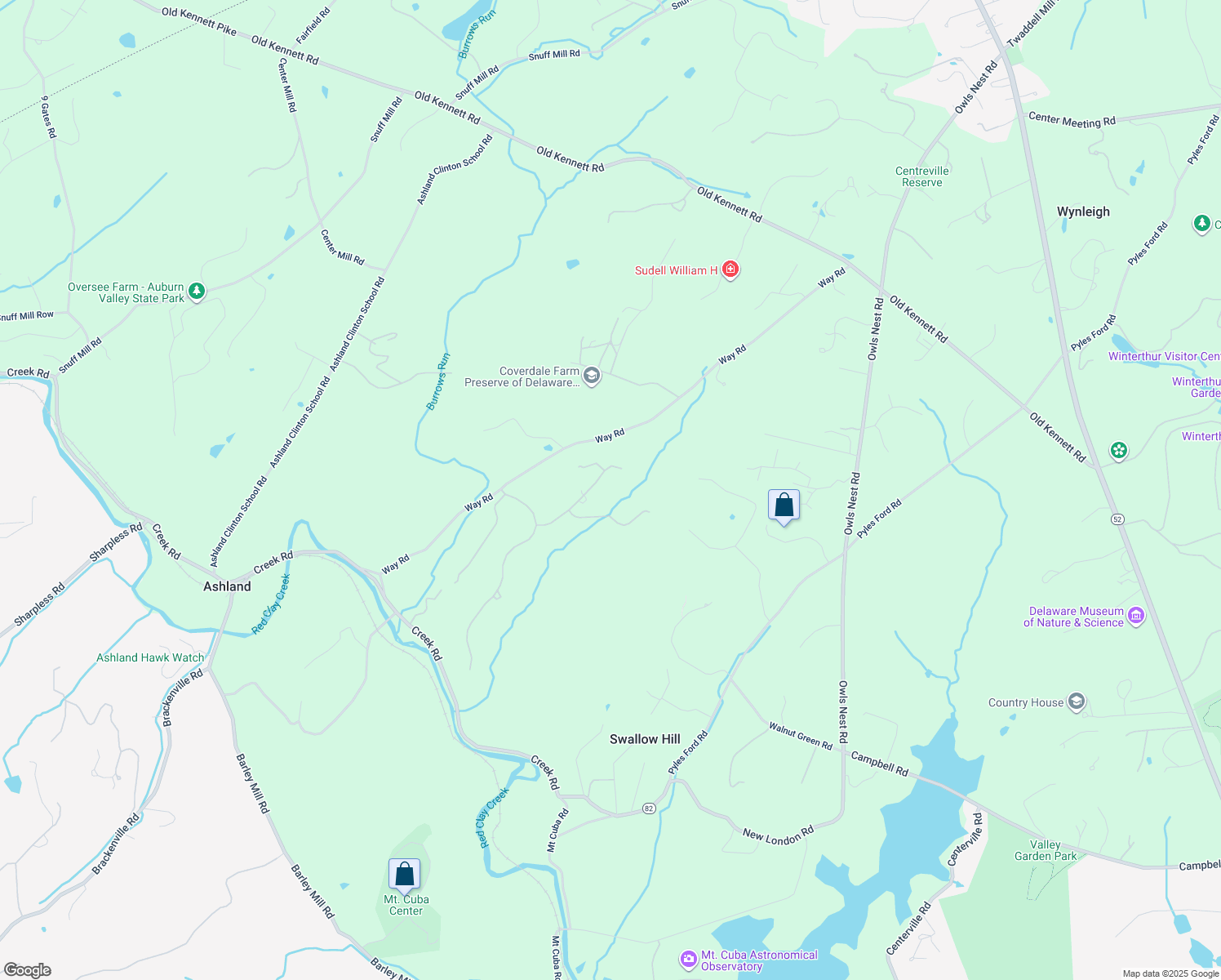 map of restaurants, bars, coffee shops, grocery stores, and more near 12 Pheasants Ridge North in Greenville