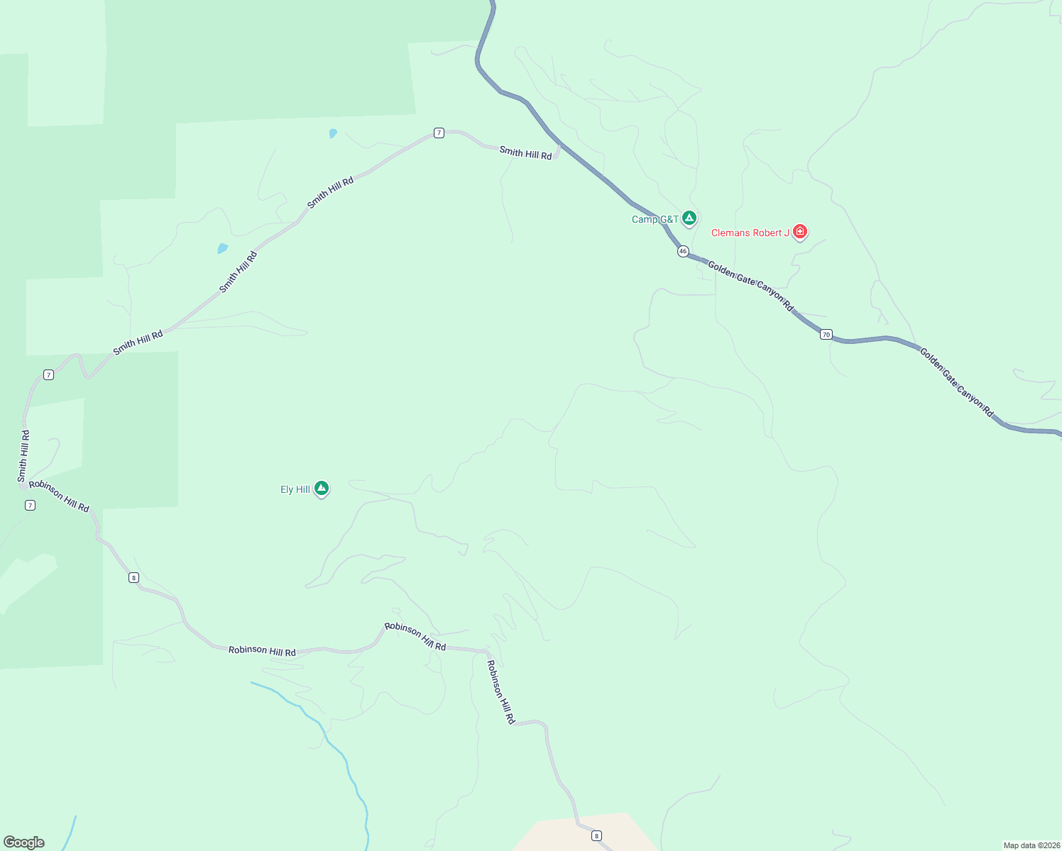map of restaurants, bars, coffee shops, grocery stores, and more near Seldom Seen Road in Black Hawk
