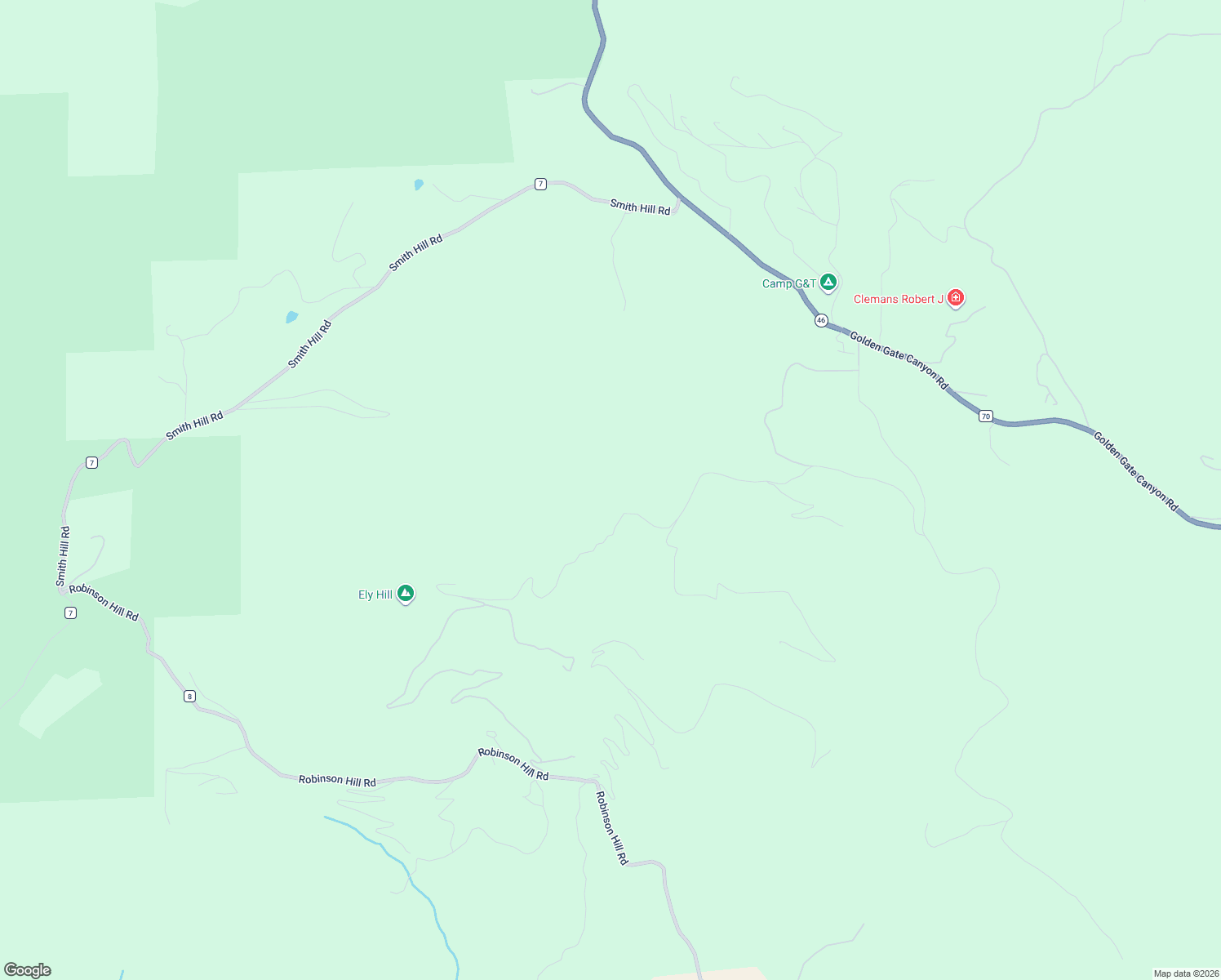map of restaurants, bars, coffee shops, grocery stores, and more near Seldom Seen Road in Black Hawk