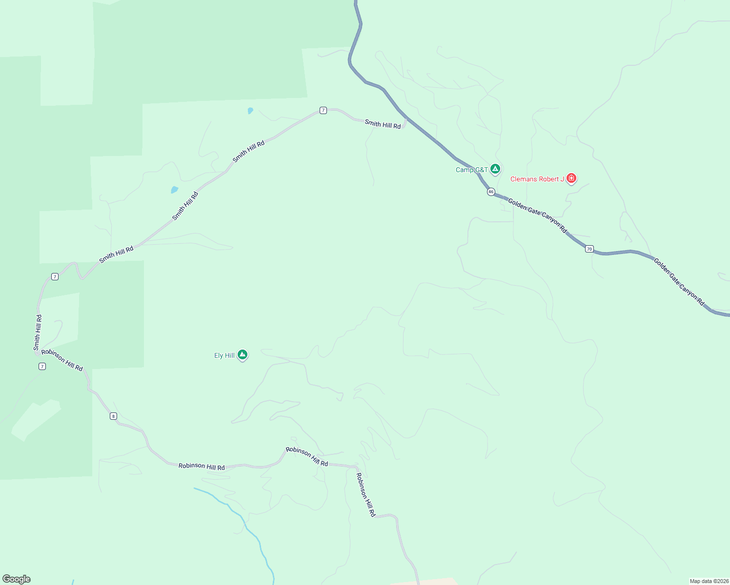 map of restaurants, bars, coffee shops, grocery stores, and more near Seldom Seen Road in Black Hawk
