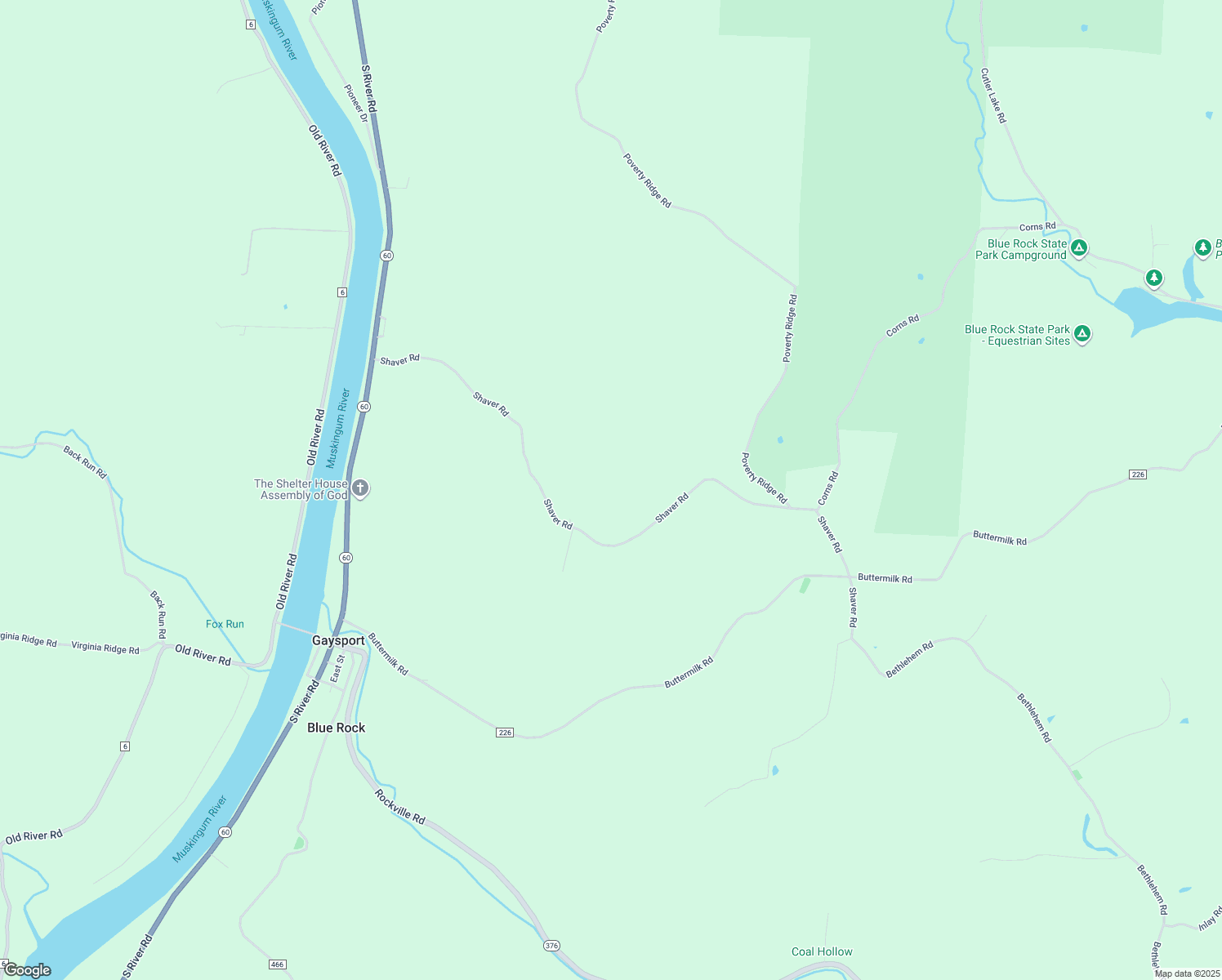 map of restaurants, bars, coffee shops, grocery stores, and more near in Blue Rock