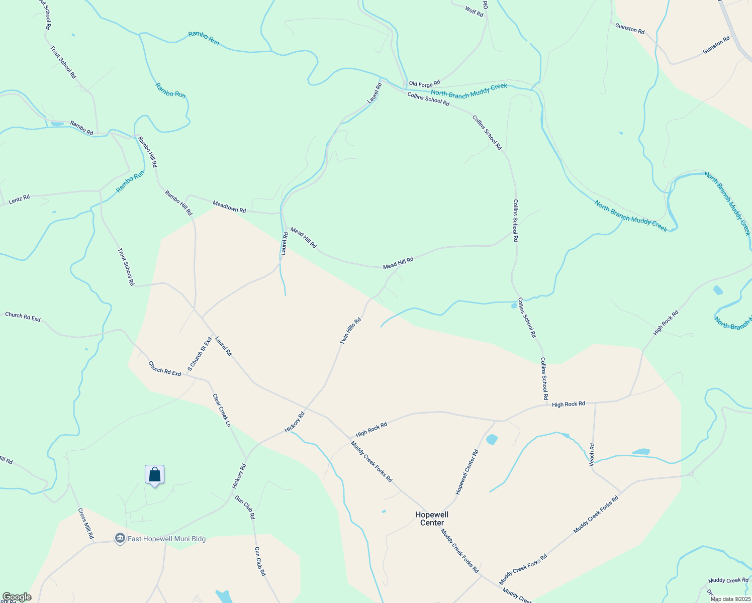 map of restaurants, bars, coffee shops, grocery stores, and more near 9272 Twin Hills Road in Felton